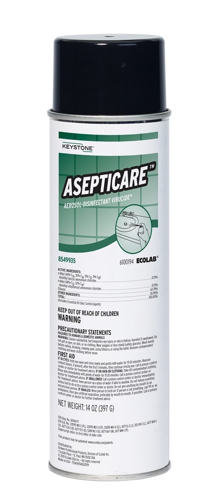 GuestSupply US | Keystone Asepticare Disinfectant, Aerosol, 14oz